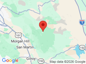 Map of Site Report: Henry Coe State Park, United States of America
